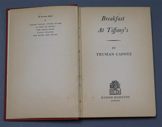 Breakfast at Tiffanys by Truman Capote